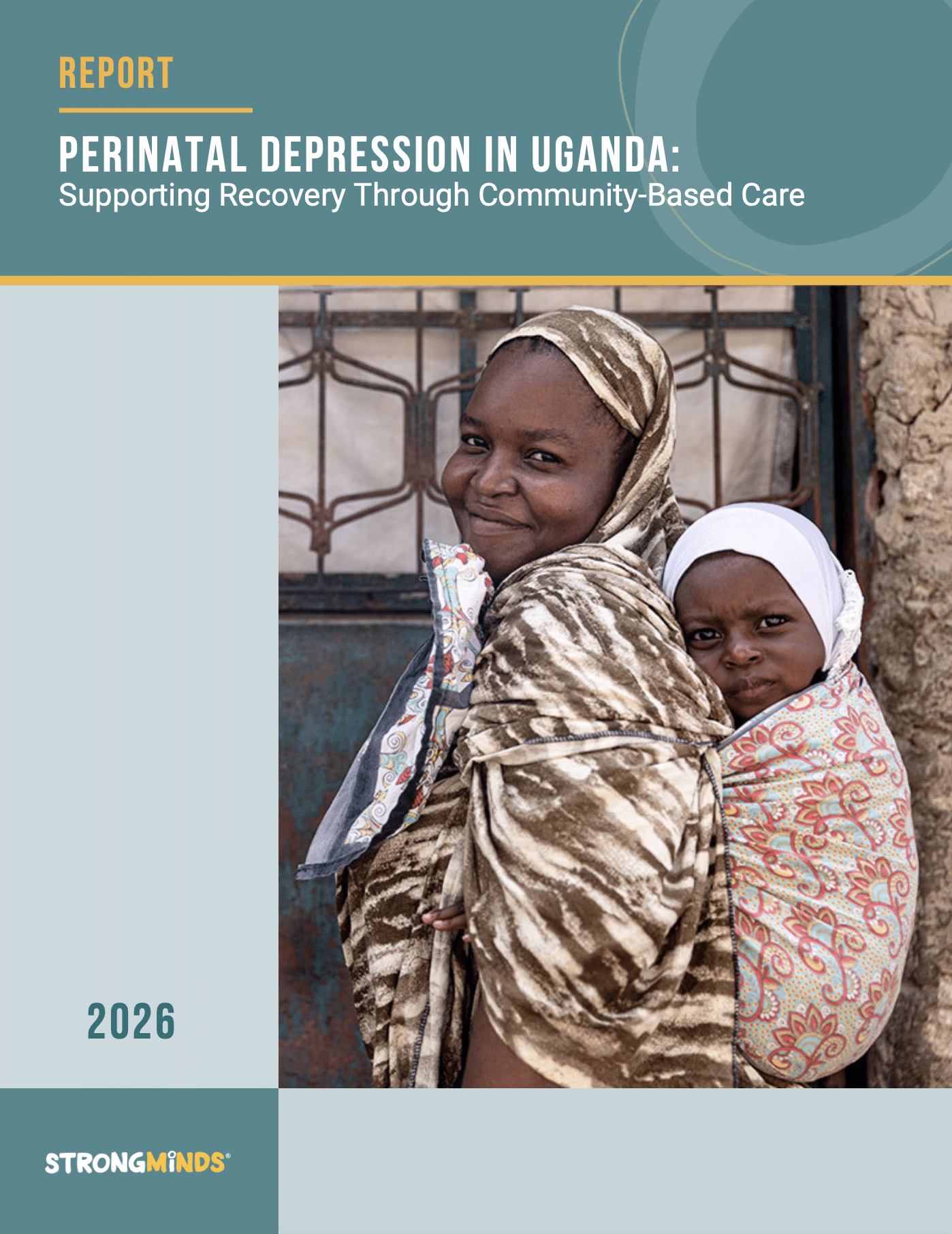 Perinatal Depression in Uganda: Supporting Recovery Through Community-Based Care